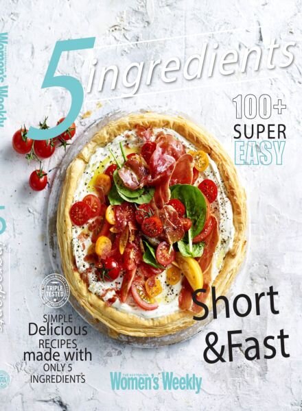 Australian Women’s Weekly Everyday Cookbook Collection – 5 Ingredients – 14 October 2025 Cover
