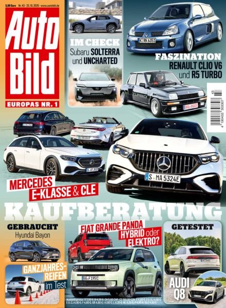 Auto Bild Germany – 23 Oktober 2025 Cover