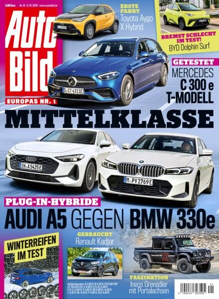 Auto Bild Germany – 9 Oktober 2025 Cover