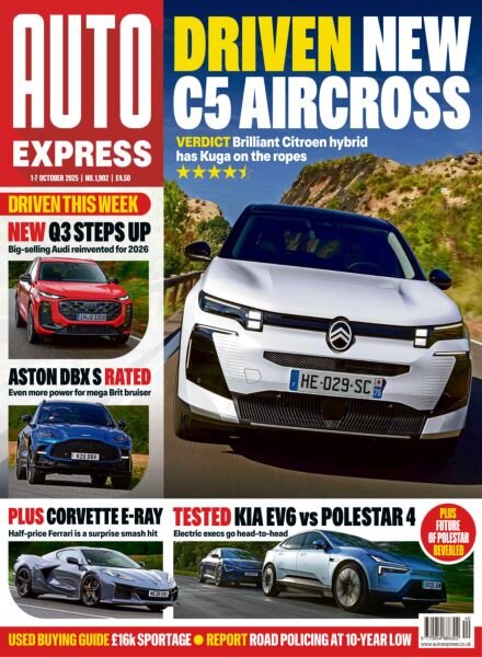 Auto Express – 1 October 2025 Cover