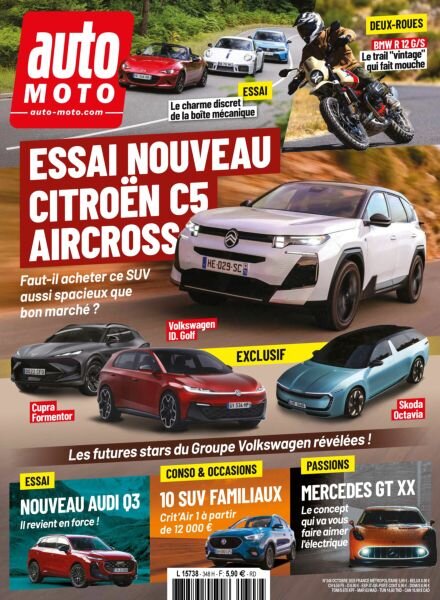 Auto Moto France – Octobre 2025 Cover