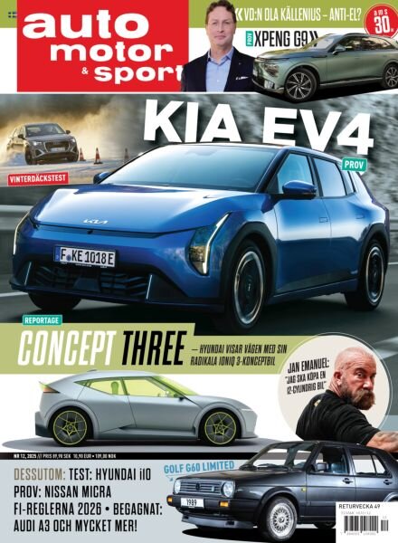Auto Motor & Sport Sverige – 22 Oktober 2025 Cover