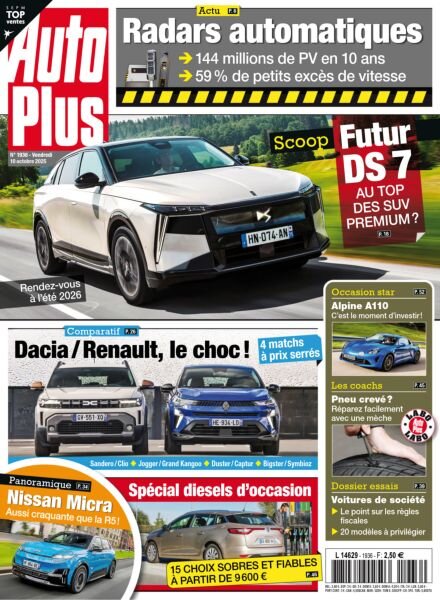 Auto Plus France – 10 Octobre 2025 Cover