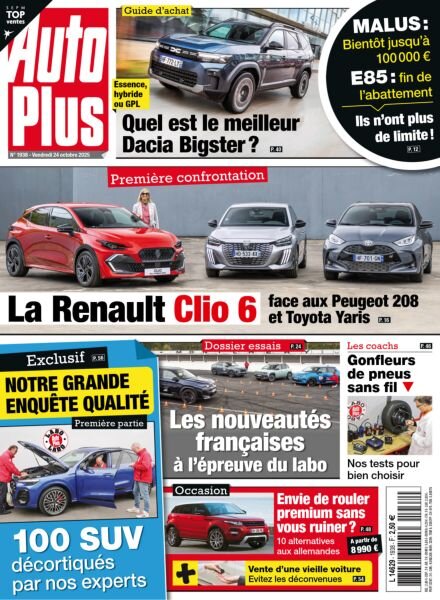 Auto Plus France – 24 Octobre 2025 Cover