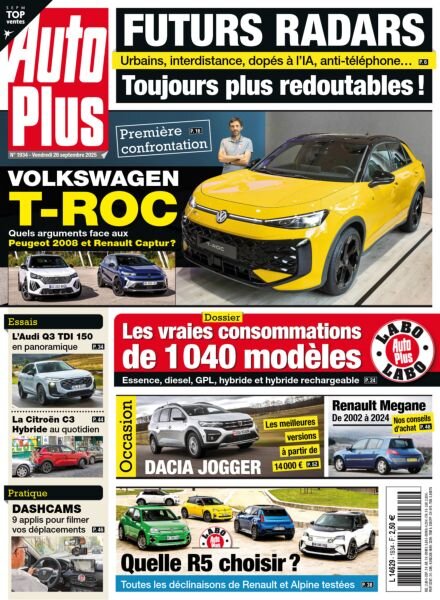 Auto Plus France – 26 Septembre 2025 Cover