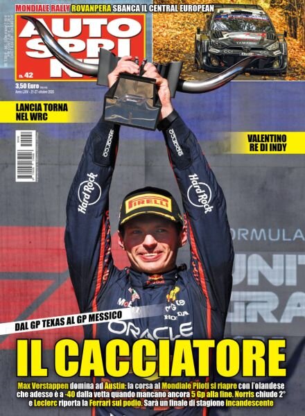 Auto Sprint – 21 Ottobre 2025 Cover