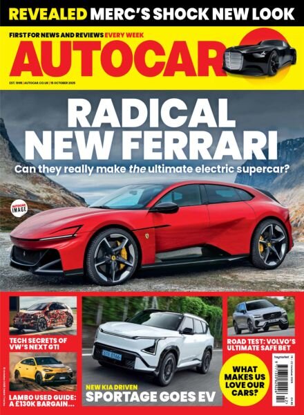 Autocar UK – 15 October 2025 Cover