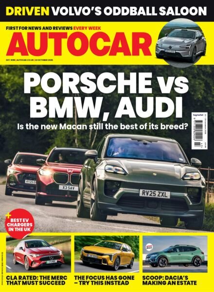 Autocar UK – 22 October 2025 Cover