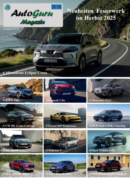 Autoguru.at Magazin – Oktober 2025 Cover