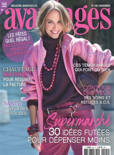 Avantages – Novembre 2025 Cover
