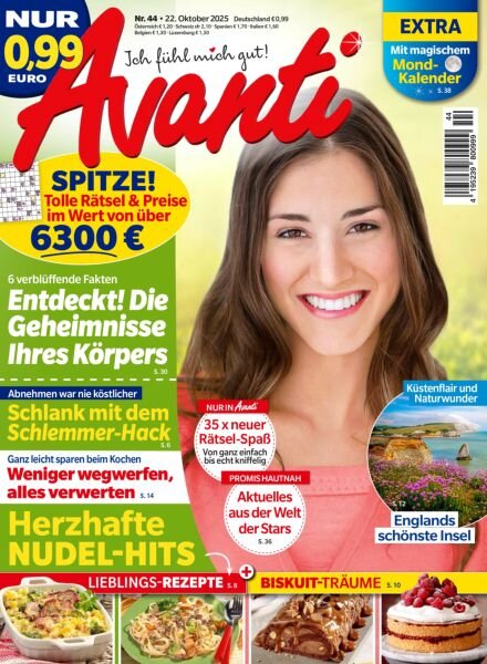 Avanti – 22 Oktober 2025 Cover