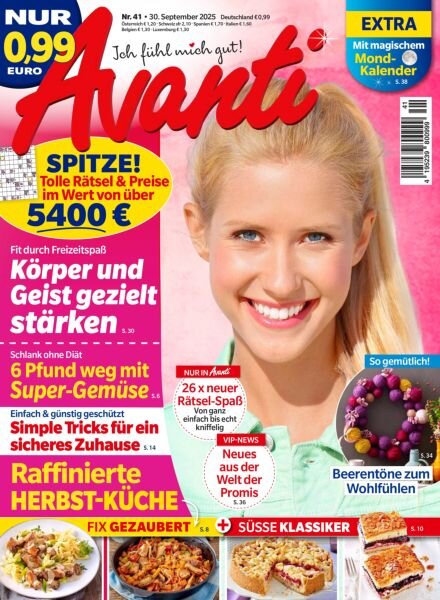 Avanti – 30 September 2025 Cover