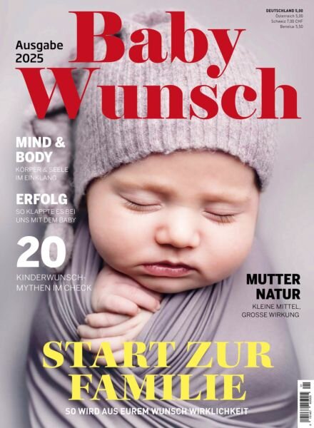BabyWunsch – Ausgabe 2025 Cover