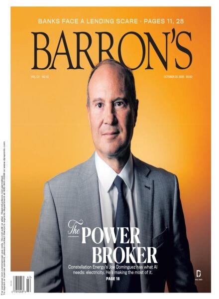 Barron’s – October 20 2025 Cover