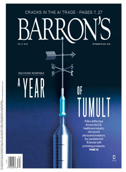 Barron’s – September 29 2025 Cover