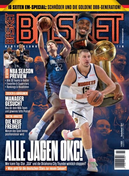 Basket Germany – November 2025 Cover