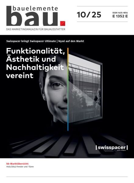 Bauelemente Bau – Oktober 2025 Cover