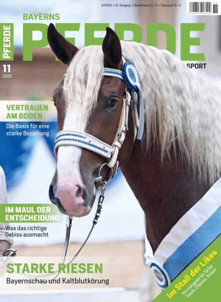 Bayerns Pferde – November 2025 Cover