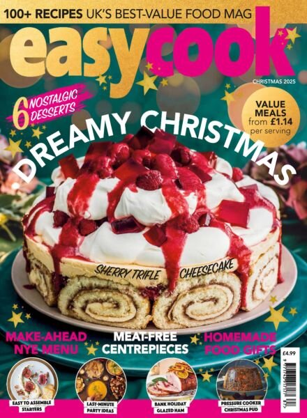 BBC Easy Cook UK – Christmas 2025 Cover