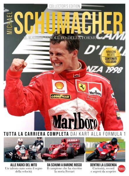 BBC Top Gear Biografie – Michael Schumacher – Ottobre-Novembre 2025 Cover