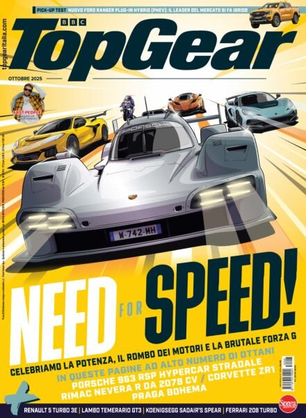 BBC Top Gear Italia – Ottobre 2025 Cover