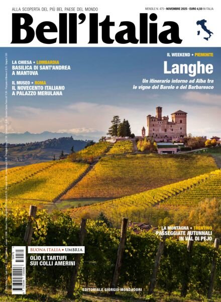 Bell’Italia – Novembre 2025 Cover