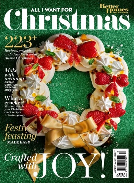 Better Homes & Gardens Specials – All I Want For Christmas 2025 Cover