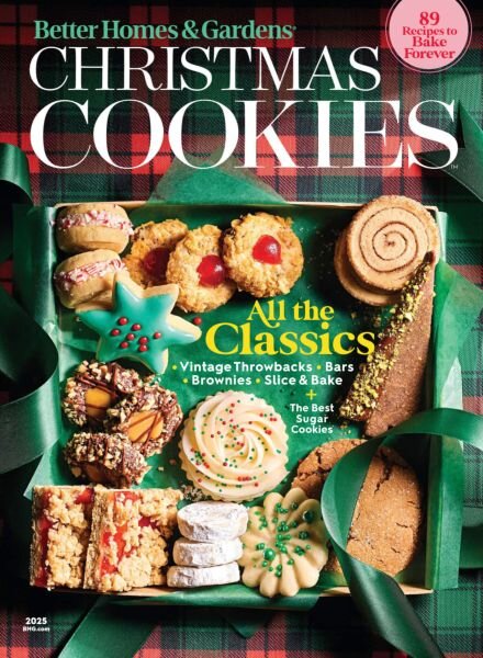 Better Homes & Gardens USA – Christmas Cookies Classics 2025 Cover