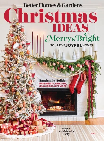 Better Homes & Gardens USA – Christmas Ideas 2025 Cover