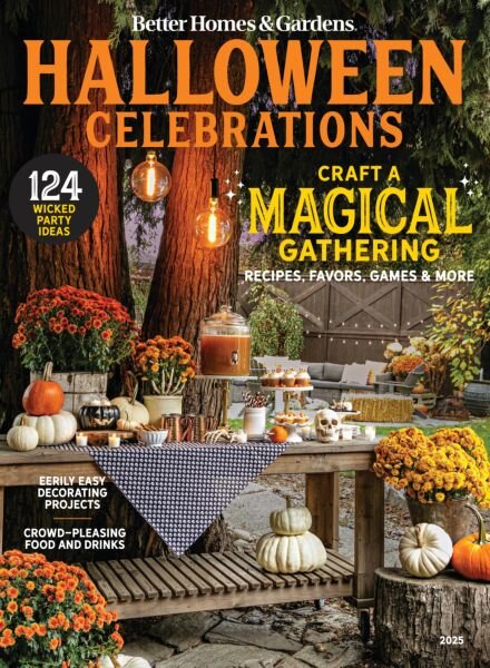 Better Homes & Gardens USA – Halloween Celebrations 2025 Cover