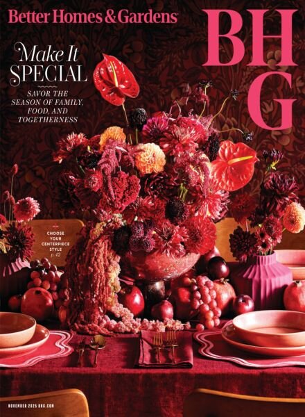 Better Homes & Gardens USA – November 2025 Cover