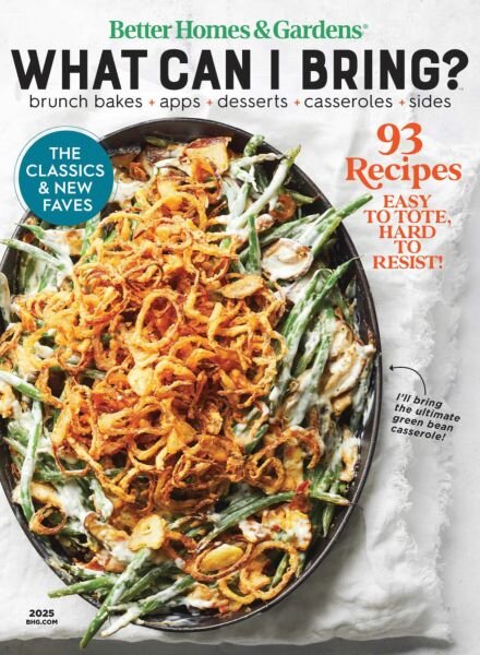 Better Homes & Gardens – What Can I Bring 2025 Cover
