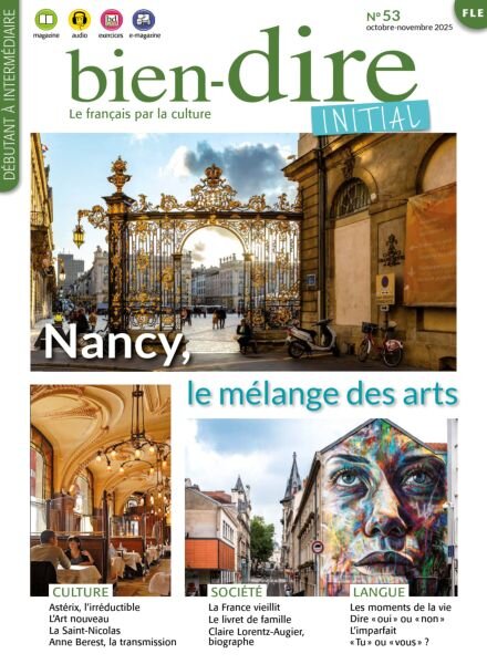 Bien-Dire Initial – Octobre-Novembre 2025 Cover