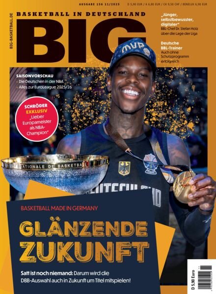 BIG Basketball in Germany – November 2025 Cover