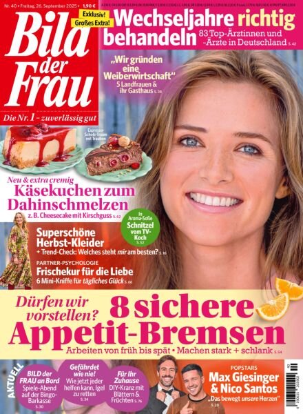 Bild der Frau – 26 September 2025 Cover