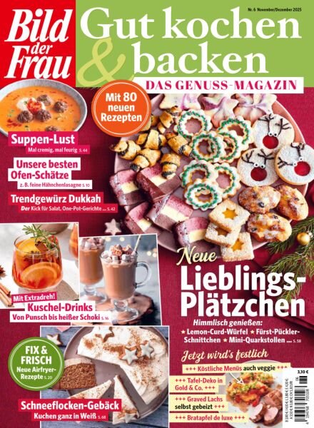 Bild der Frau Gut Kochen & Backen – November-Dezember 2025 Cover