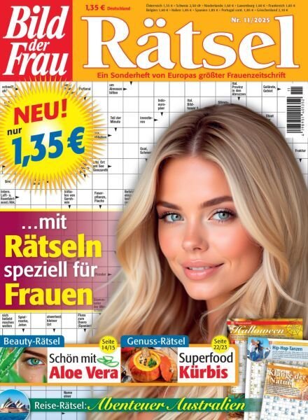 Bild der Frau Ratsel – November 2025 Cover