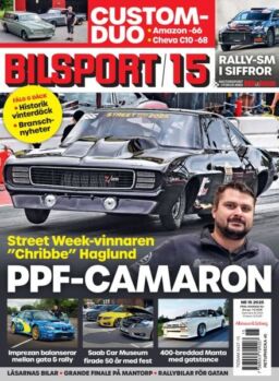 Bilsport – 15 Oktober 2025