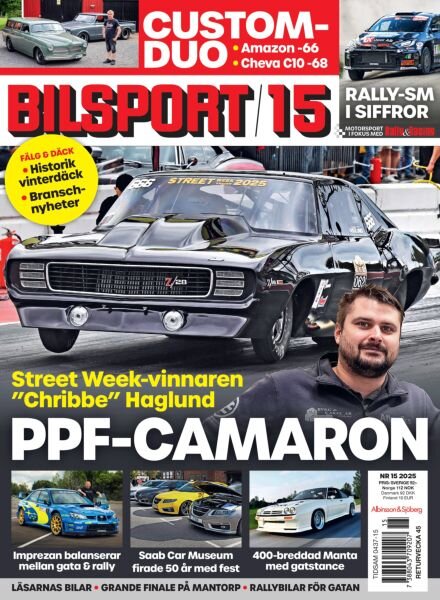 Bilsport – 15 Oktober 2025 Cover