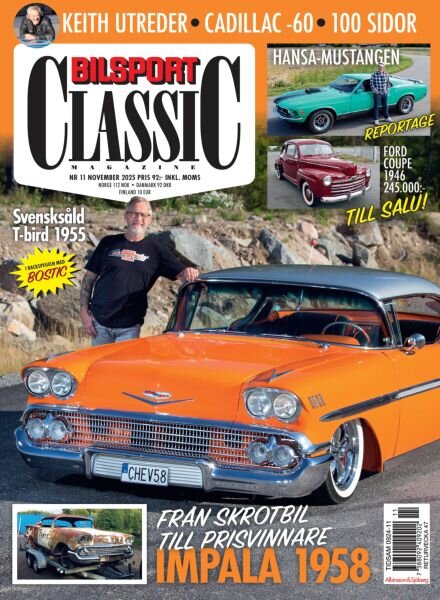 Bilsport Classic – Oktober 2025 Cover
