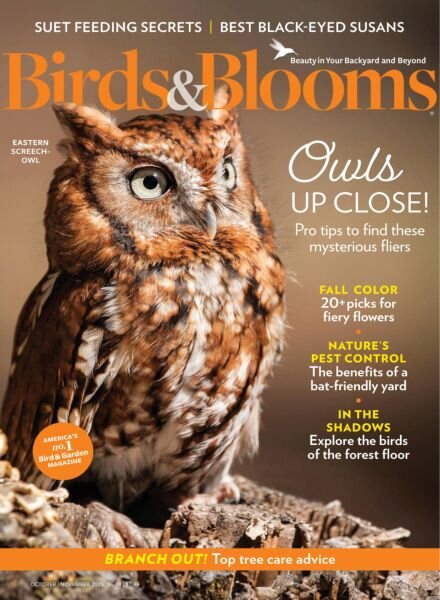 Birds & Blooms – October-November 2025 Cover