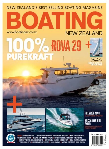 Boating New Zealand – October 2025 Cover