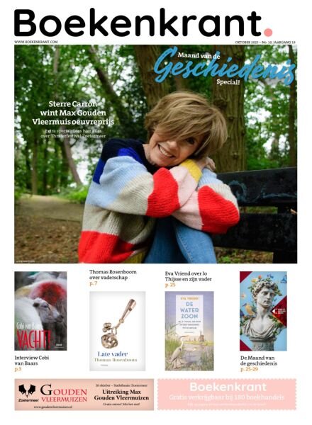 Boekenkrant – Oktober 2025 Cover