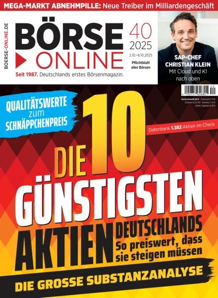 Borse Online – 2 Oktober 2025 Cover