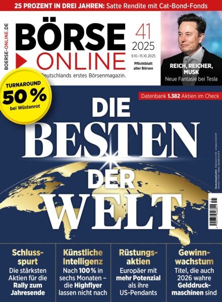 Borse Online – 9 Oktober 2025 Cover