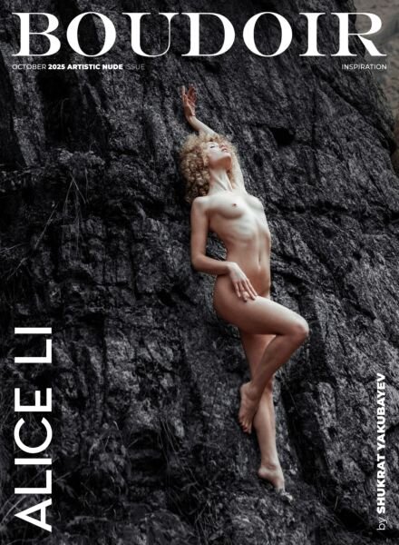 Boudoir Inspiration – October 2025 Artistic Nude Issue Cover