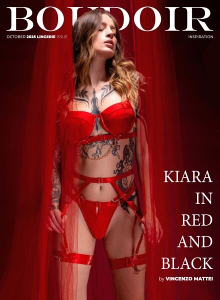 Boudoir Inspiration – October 2025 Lingerie Inspiration Issue Cover