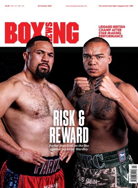 Boxing News – 23 October 2025 Cover