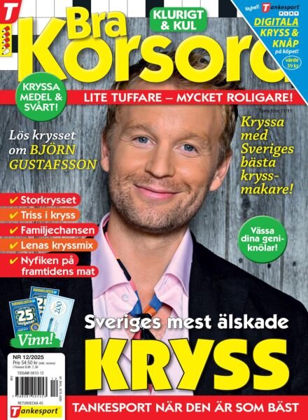 Bra Korsord – 8 Oktober 2025 Cover