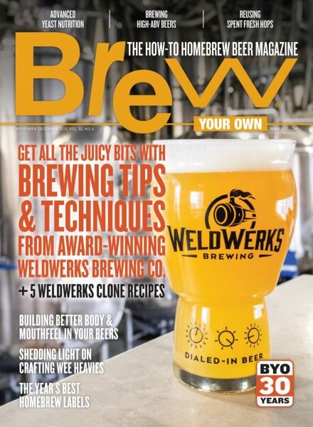 Brew Your Own – November-December 2025 Cover